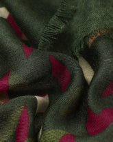 Amelia Chevron in Green Autumn/Winter Scarf